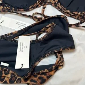 L'AGENCE | Swim | Lagence Annabelle Triangle Bikini Top And Nicole ...